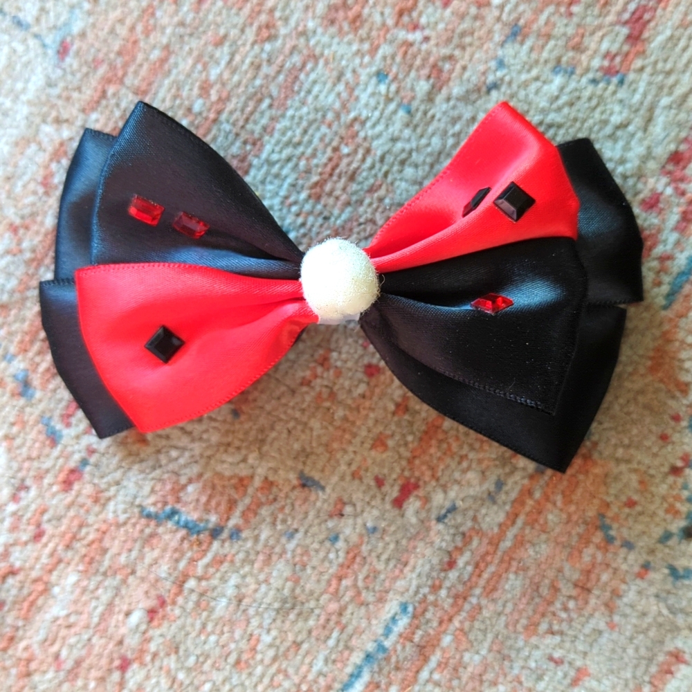 Harley Quinn hair bow